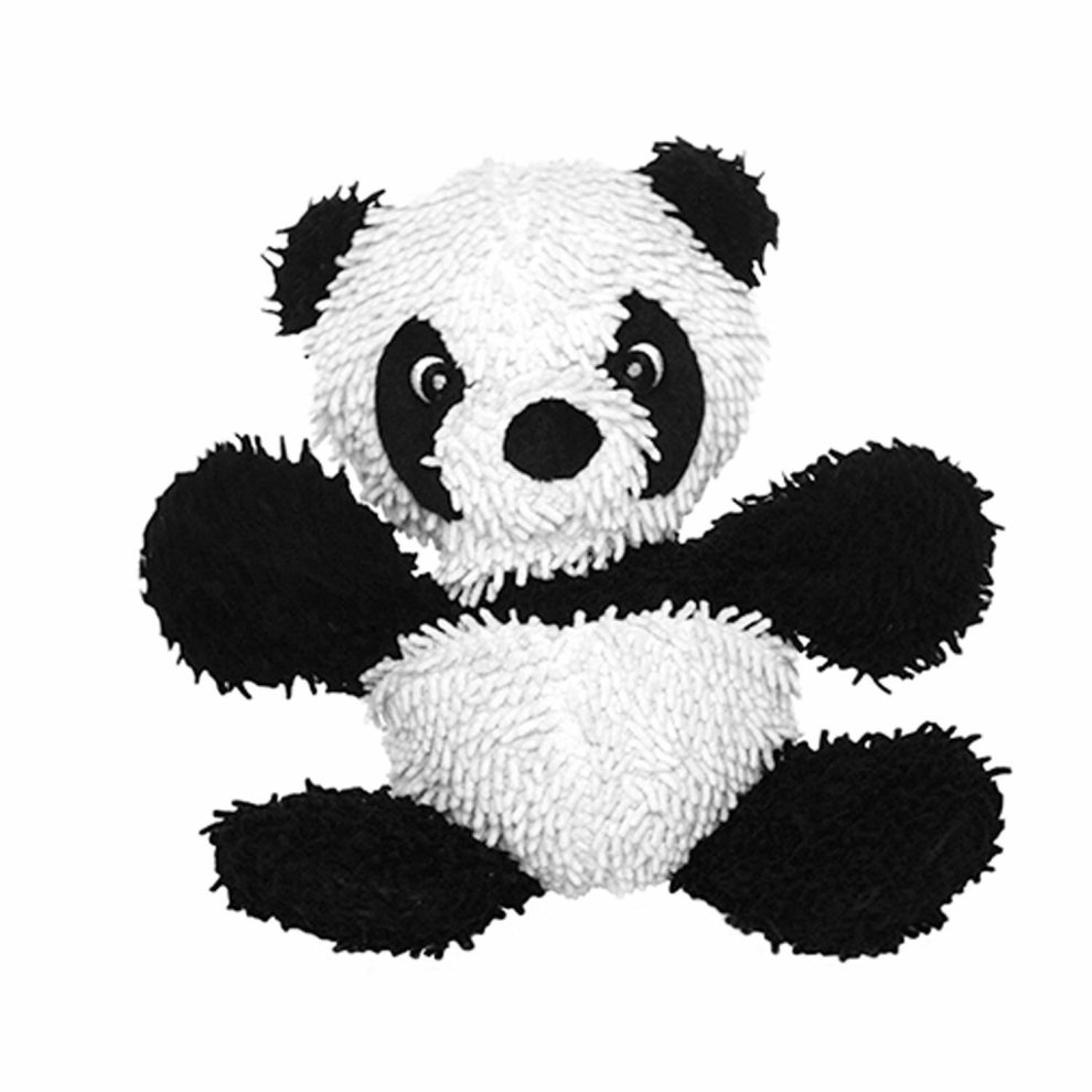 Picture of VIP Products 801461 Mighty Microfiber Ball Panda Durable Dog Toy&#44; White