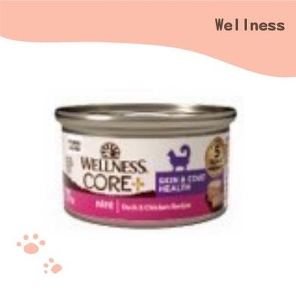 Picture of The Wellness Pet 101794 1.4 oz Cat Food Can Fur Care Duck & Chicken Puree - Pack of 12