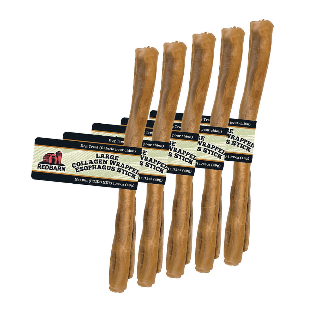 Picture of Redbarn Pet Products 110718 Collagen Wrapped Esophagus Stick - Large - Case of 30