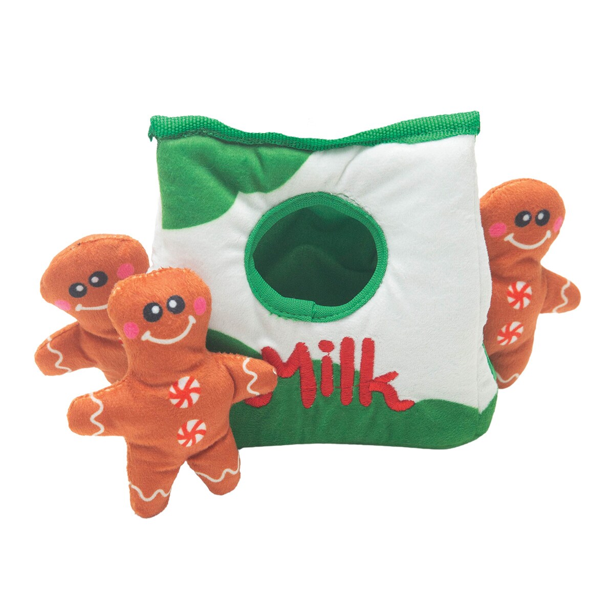 Picture of Snugarooz 712200 6 in. Holiday Hide & Seek Cookies Plush Dog Toy