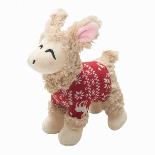Picture of Snugarooz 712206 Holiday Lady the Llama Plush Toy