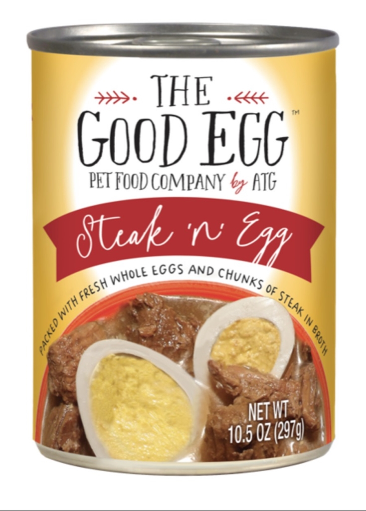 Picture of Evangers & Against The Grain 109339 10.5 oz The Good Steak-N Egg Dog Food - Pack of 12