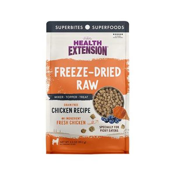 Picture of Health Extension Pet Care 107546 12 oz Freeze Dried Raw Chicken Recipe - Case of 12