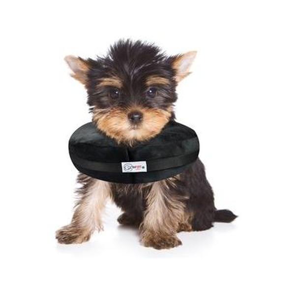Picture of Comfurt Collar 109915 Dog & Cat Recovery Collar&#44; Black - Extra Small