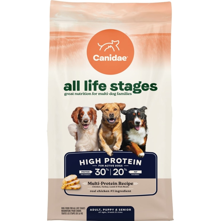 Picture of Canidae 110834 4 lbs All Life Stages High Protein Dog Food with Multi Protein & Vegetable Recipe - Case of 6