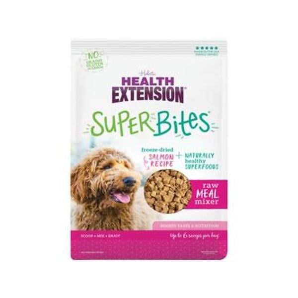 Picture of Health Extension Pet Care 587259 3.5 oz Super Bites Freeze-Dried Meal Mixer with Salmon - Case of 12