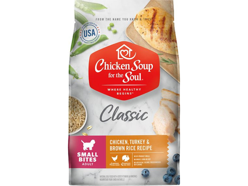 Picture of Chicken Soup for Pet Lovers 418555 28 lbs Chicken Turkey Small Bites