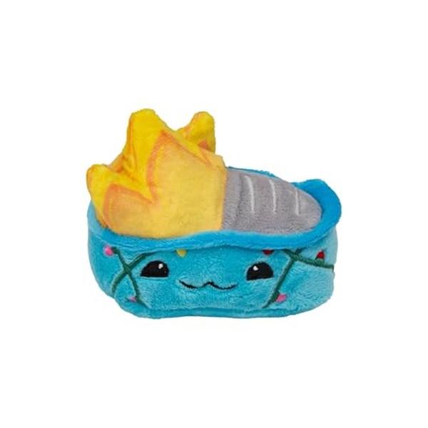 Picture of Snugarooz 103828 Holiday Baby Christmas Dumpster Fire Plush Toy for Dogs with Repair Patch Soft&#44; Durable & Festive Chew