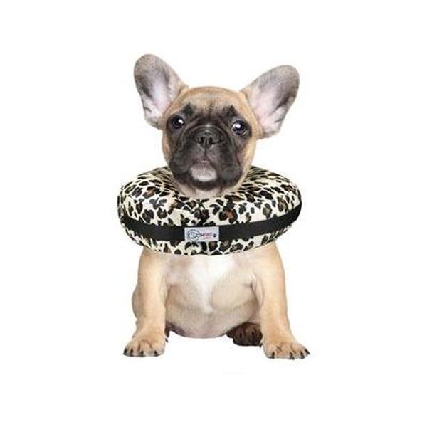 Picture of Comfurt Collar 109922 Dog & Cat Recovery Collar&#44; Cheetah - Small