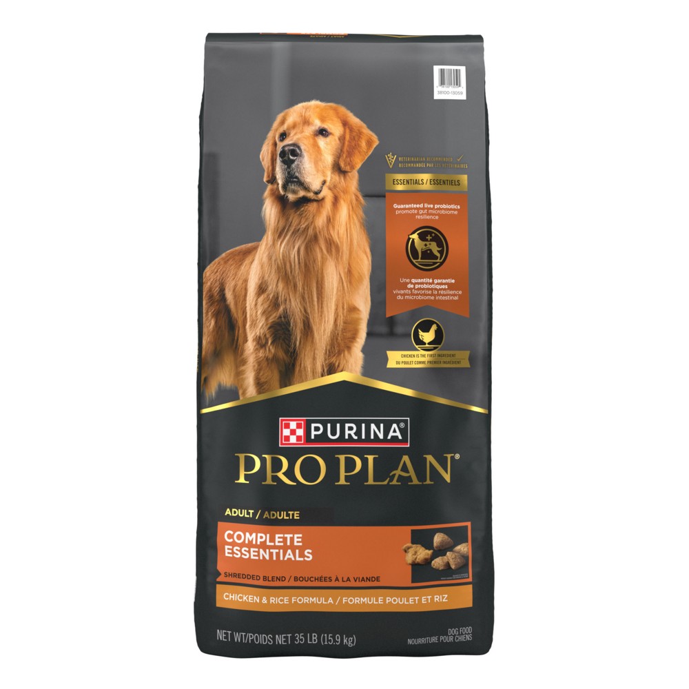 Picture of Nestle Purina Petcare 111329 5 lbs Complete Essentials Shredded Blend Chicken & Rice Dry Dog Food with Probiotics for Dogs - Pack of 5