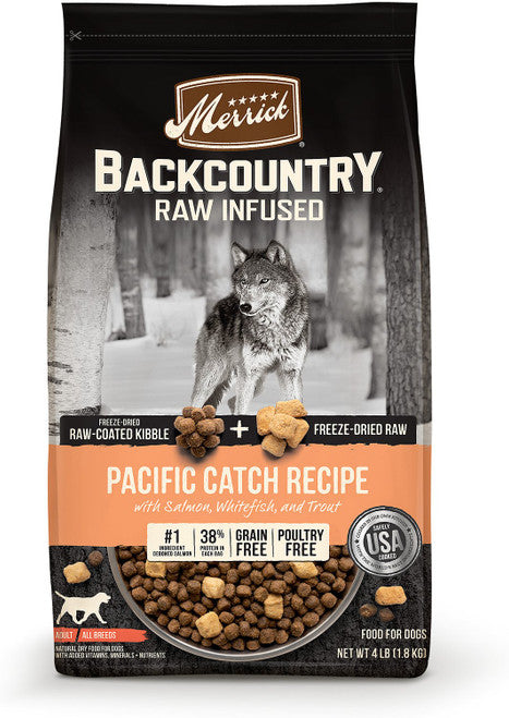 Picture of Merrick Pet Care 296022 4 lbs Backcountry Pacific Catch Dog - Case of 5