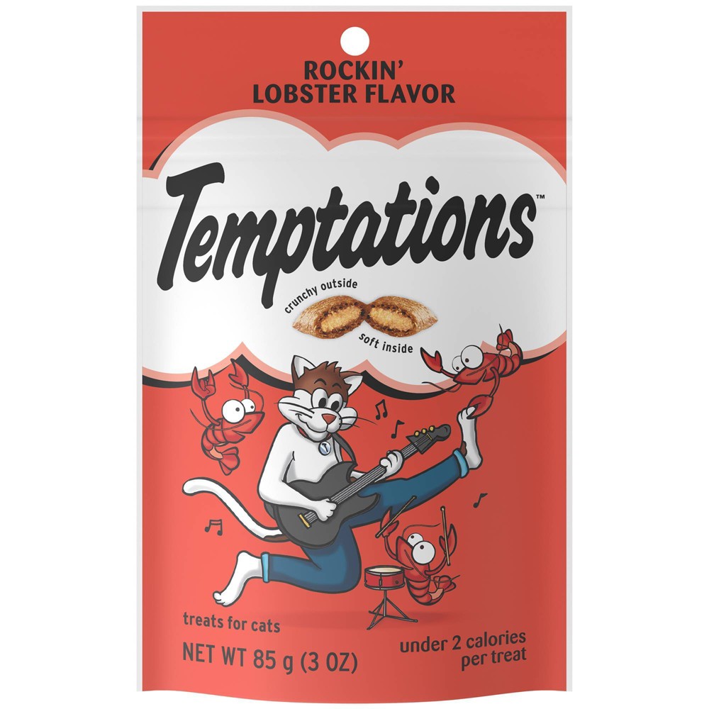 Picture of Mars Pet Care 798708 3 oz Temptations Rockin Lobster Flavor Cat Treats - Pack of 12