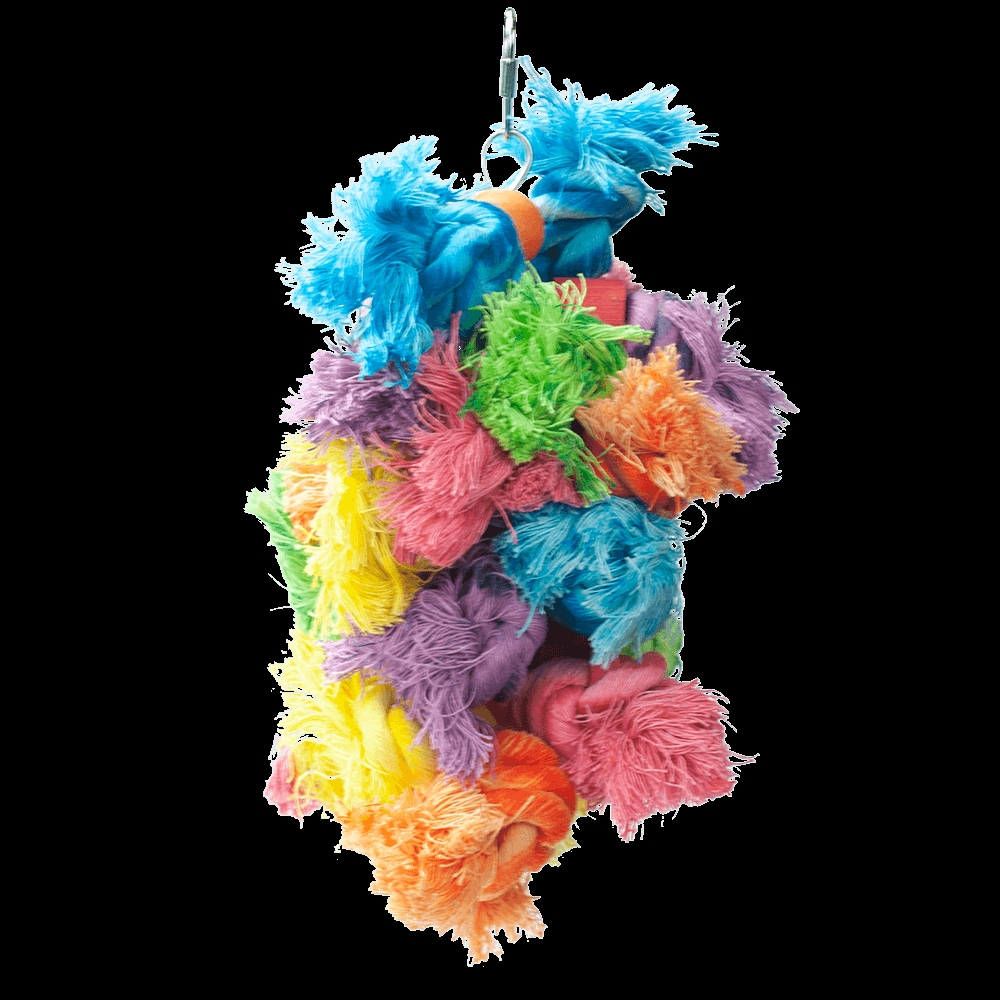 Picture of A&E Cage 644190 Woolly Monster Toy for Bird - Medium