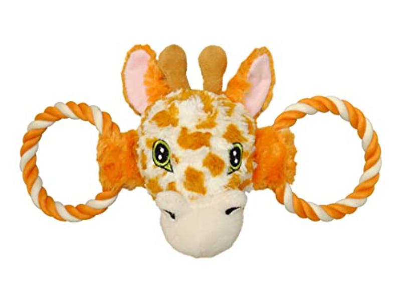 881374  Tug-A-Mal Giraffe Tug & Squeak Toy - Medium