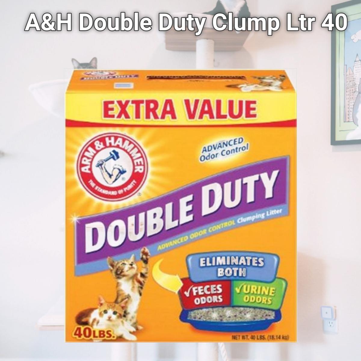 Picture of Arm & Hammer 718533 A&H Double Duty Clump Ltr 40