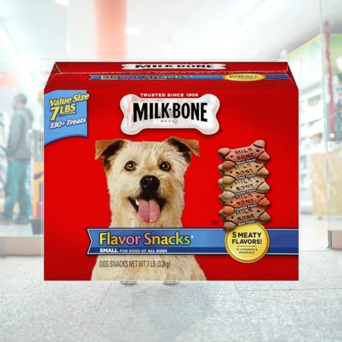 Picture of Delmonte Foods Llc 799065 Milkbone FLiver Snack Small 7