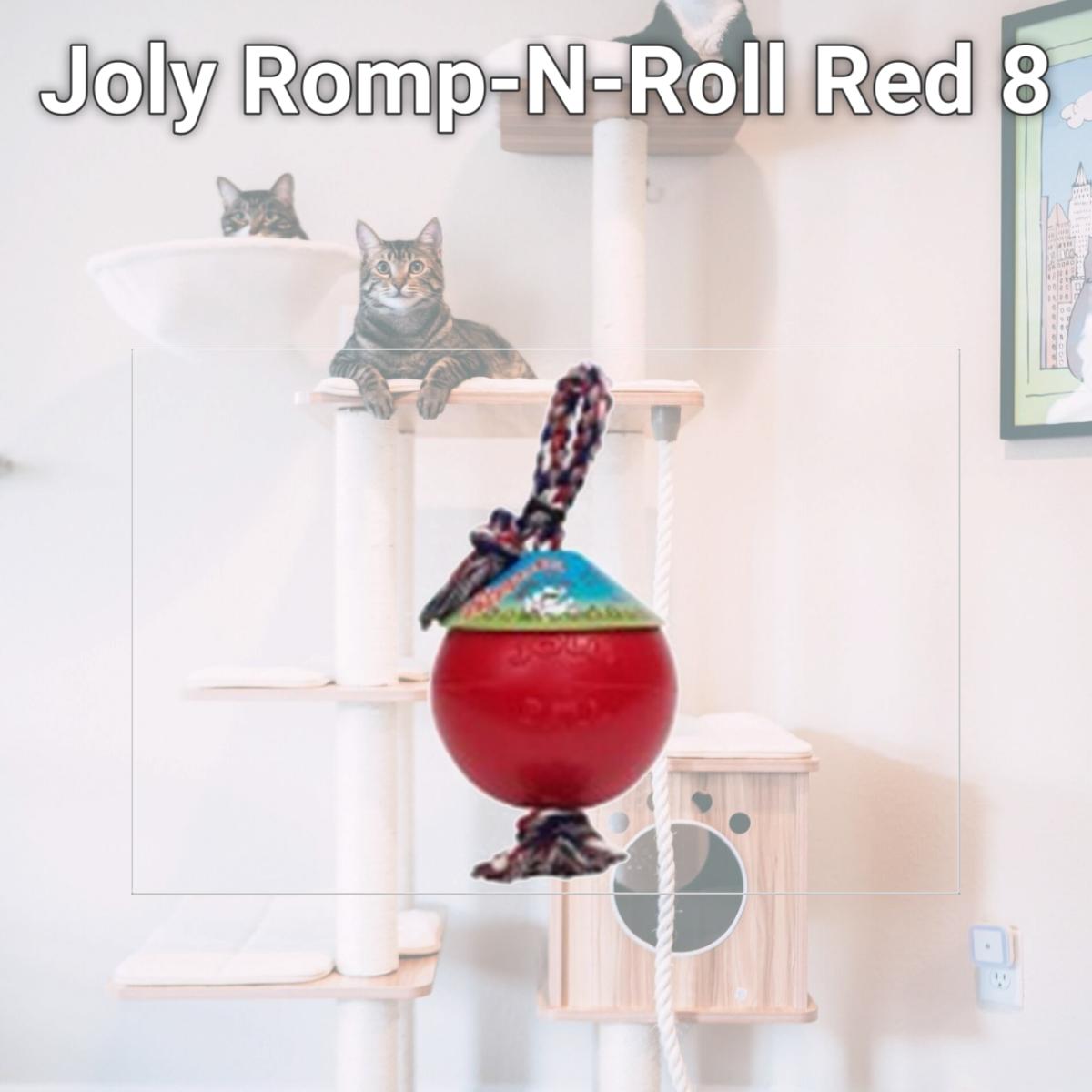 Picture of Jolly Pets 881047 Joly Romp-N-Roll Red 8