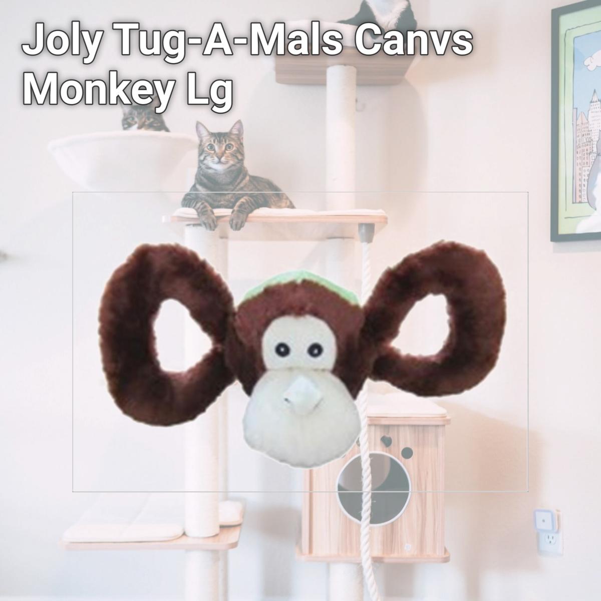 Picture of Jolly Pets 881210 Joly Tug-A-Mals Canvs Monkey Lg