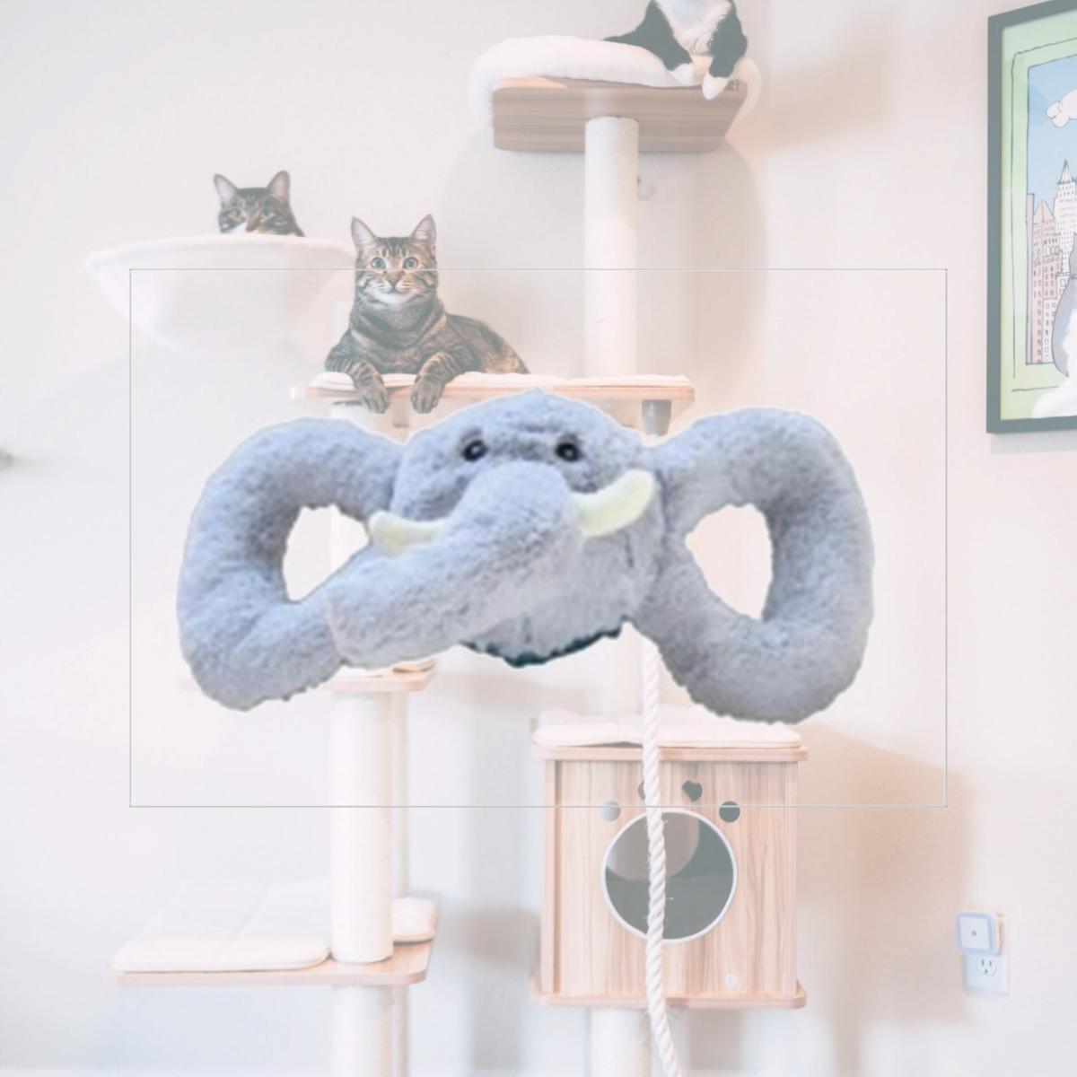 Picture of Jolly Pets 881214 Joly Tug-A-Mals Canvs Eleph Lg