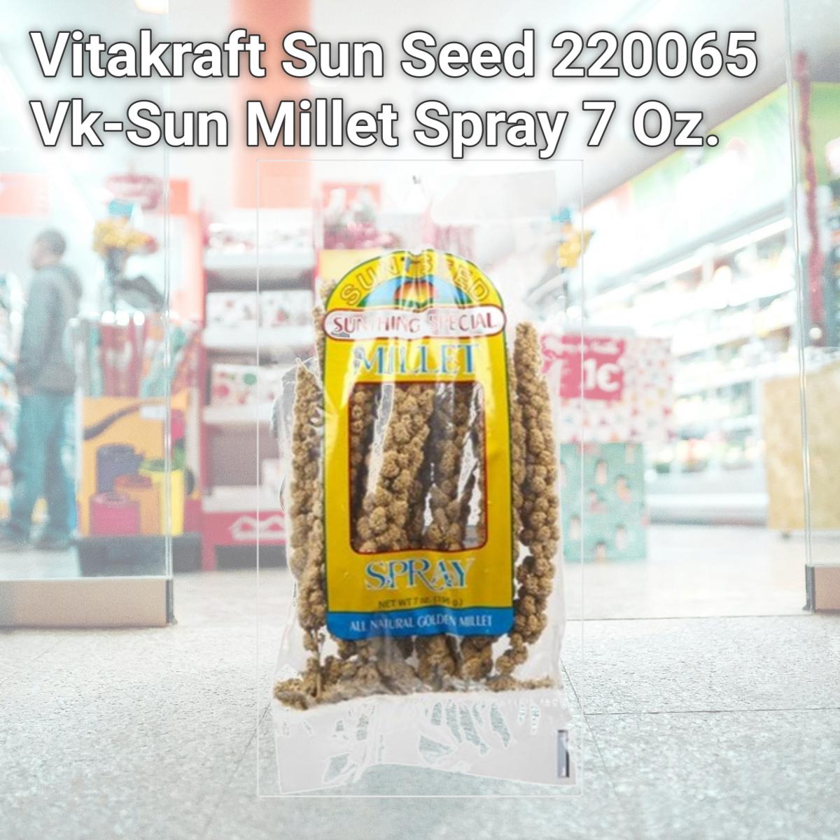 Picture of Vitakraft Sun Seed 220065 Vk-Sun Millet Spray 7 Oz.