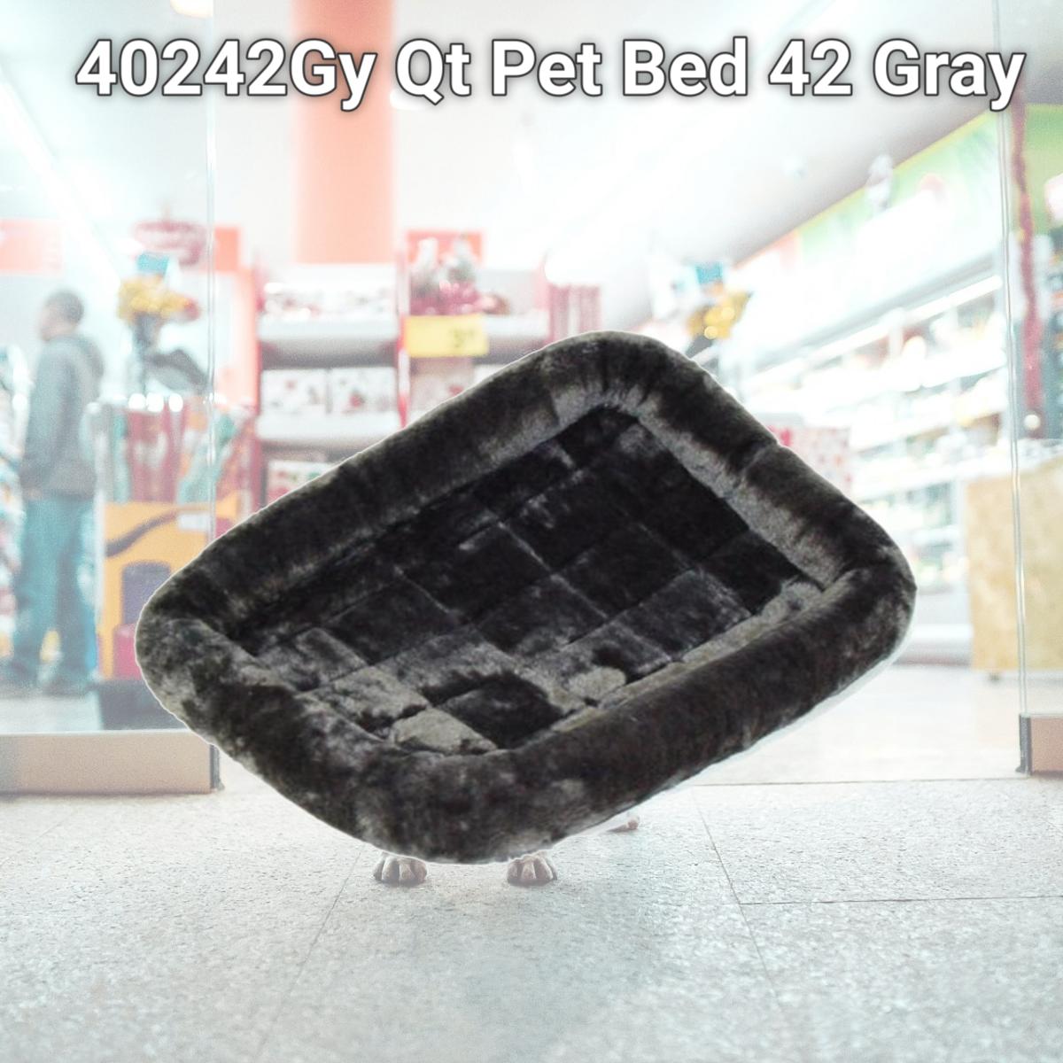 Picture of Midwest 277184 40242Gy Qt Pet Bed 42 Gray