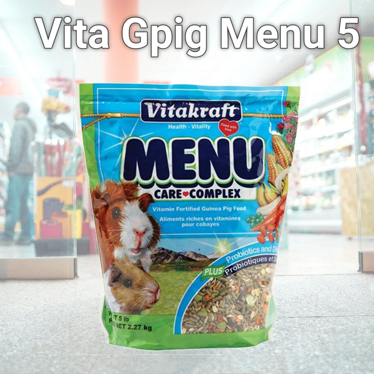 Picture of Vitakraft Sun Seed 512862 Vita Gpig Menu 5
