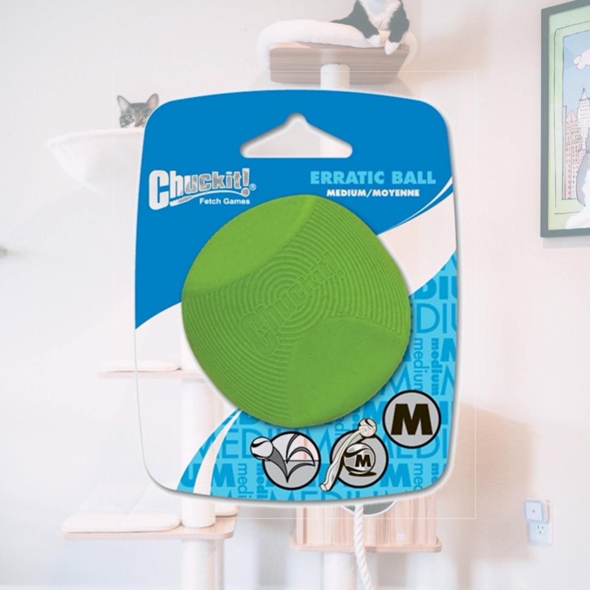 Picture of Canine Hardware Petmate 600125 Med Erratic Ball 1Pk