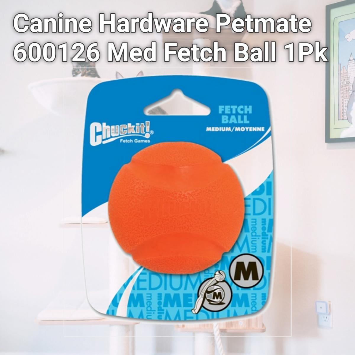 Picture of Canine Hardware Petmate 600126 Med Fetch Ball 1Pk