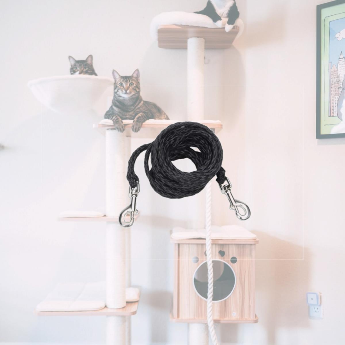 Picture of Coastal Pet Products 769050 3-8X20 Big Dog Poly Tieout Black