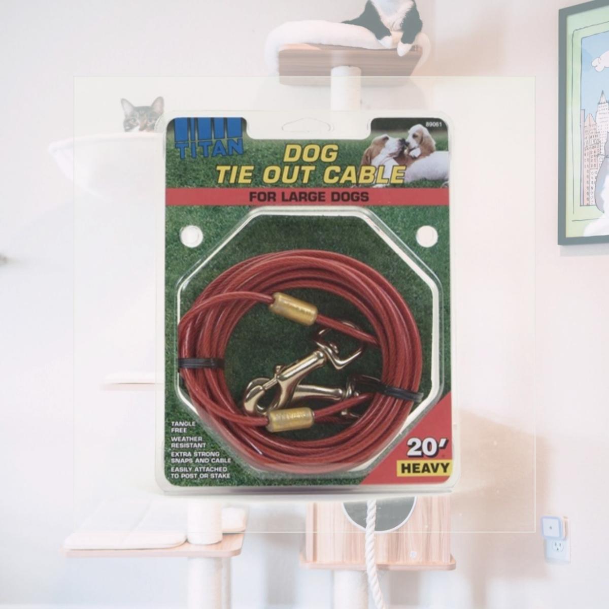 Picture of Coastal Pet Products 769081 20 Heavy Tieout Cable