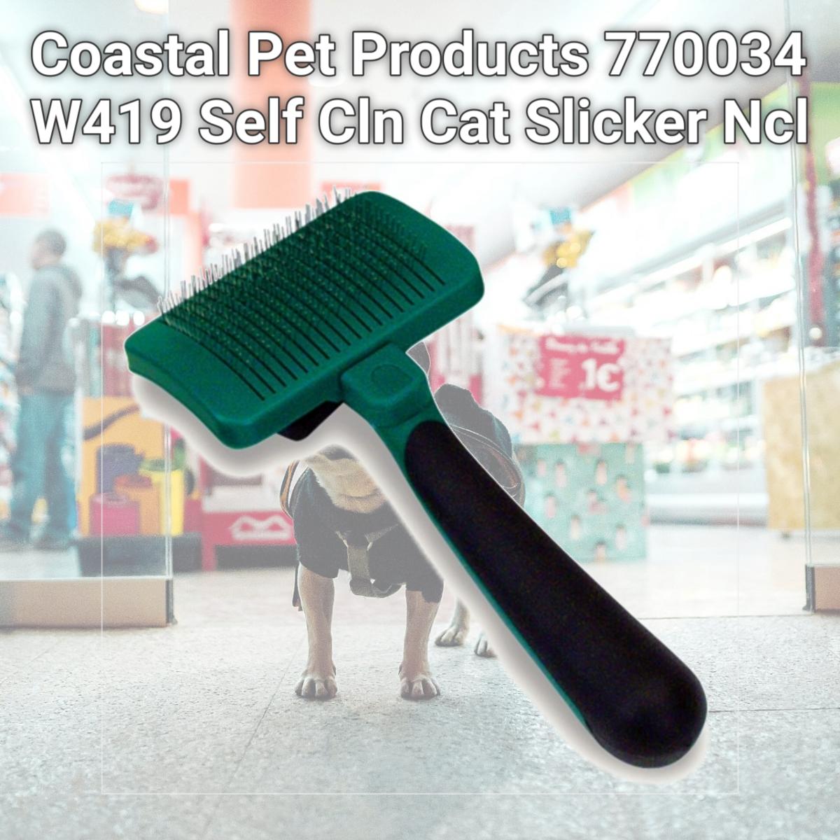 Picture of Coastal Pet Products 770034 W419 Self Cln Cat Slicker Ncl