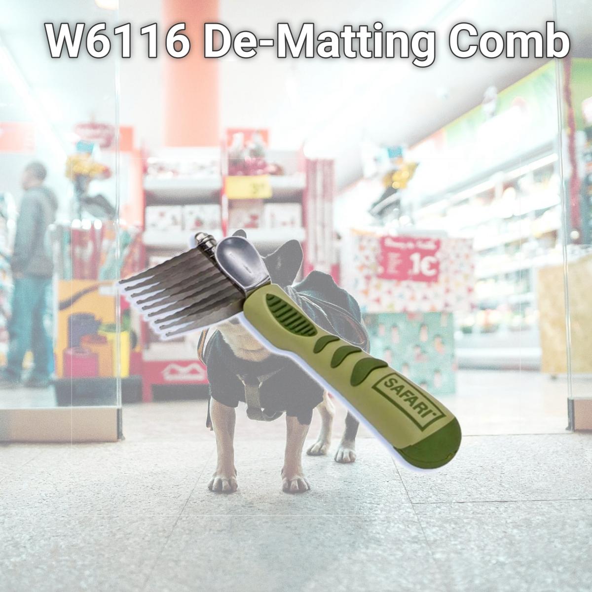 Picture of Coastal Pet Products 770053 W6116 De-Matting Comb