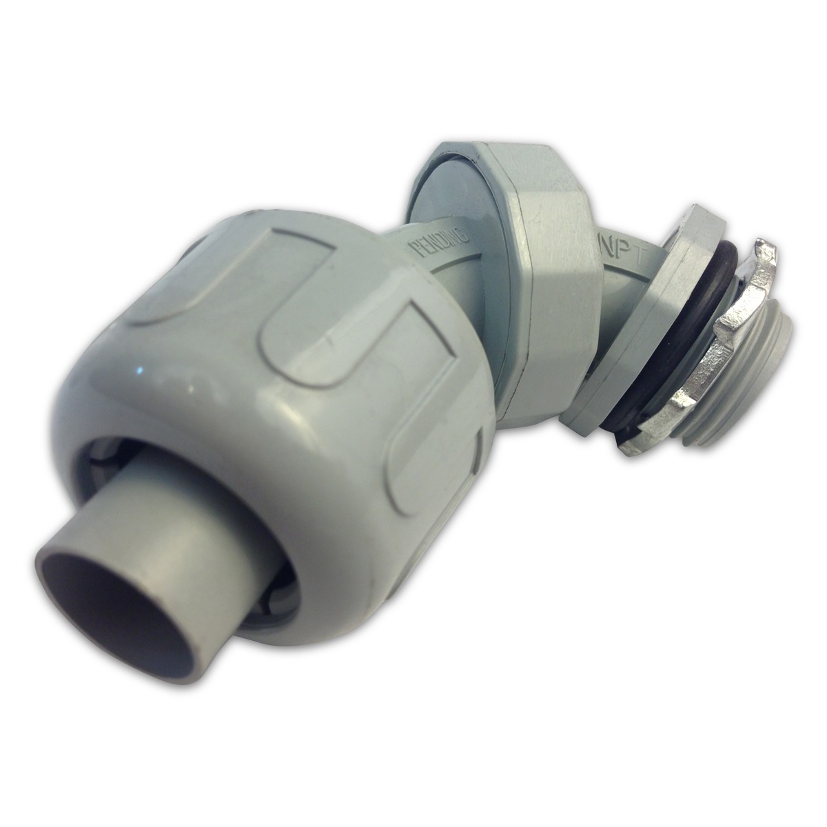 NMLC5090 0.5 x 90 in. Liquid Tight Adjustable Swivel Combo