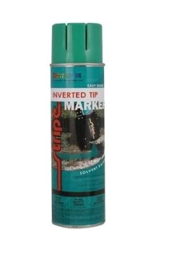 20-953 20 oz Inverted Tip Solvent Aerosol Can, Precaution Blue - 12 per Case