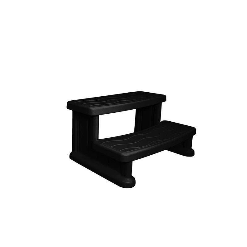 Spa Side Step - Black - Durable Plastic - Easy Assembly