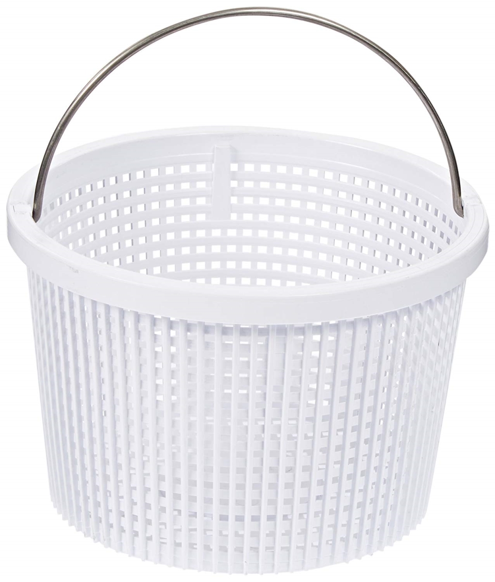 Heavy Duty Skimmer Basket - White - Durable Design