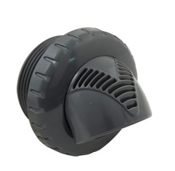 1.5 in. Threaded Venturi Return Fitting, Dark Gray