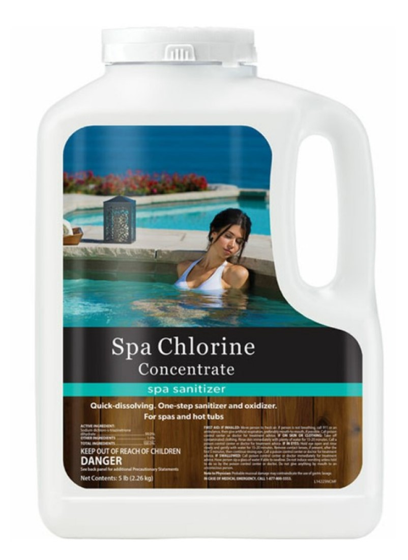 Picture of Biolab 14223NCM 5 lbs Spa Chlorine Concentrate Bottle