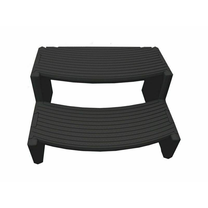 19.7 x 16 in. Spa Step, Black