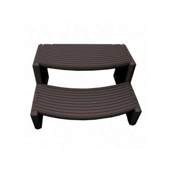 Picture of Life Essentials MSS080 19.7 x 16 in. Espresso Spa Step