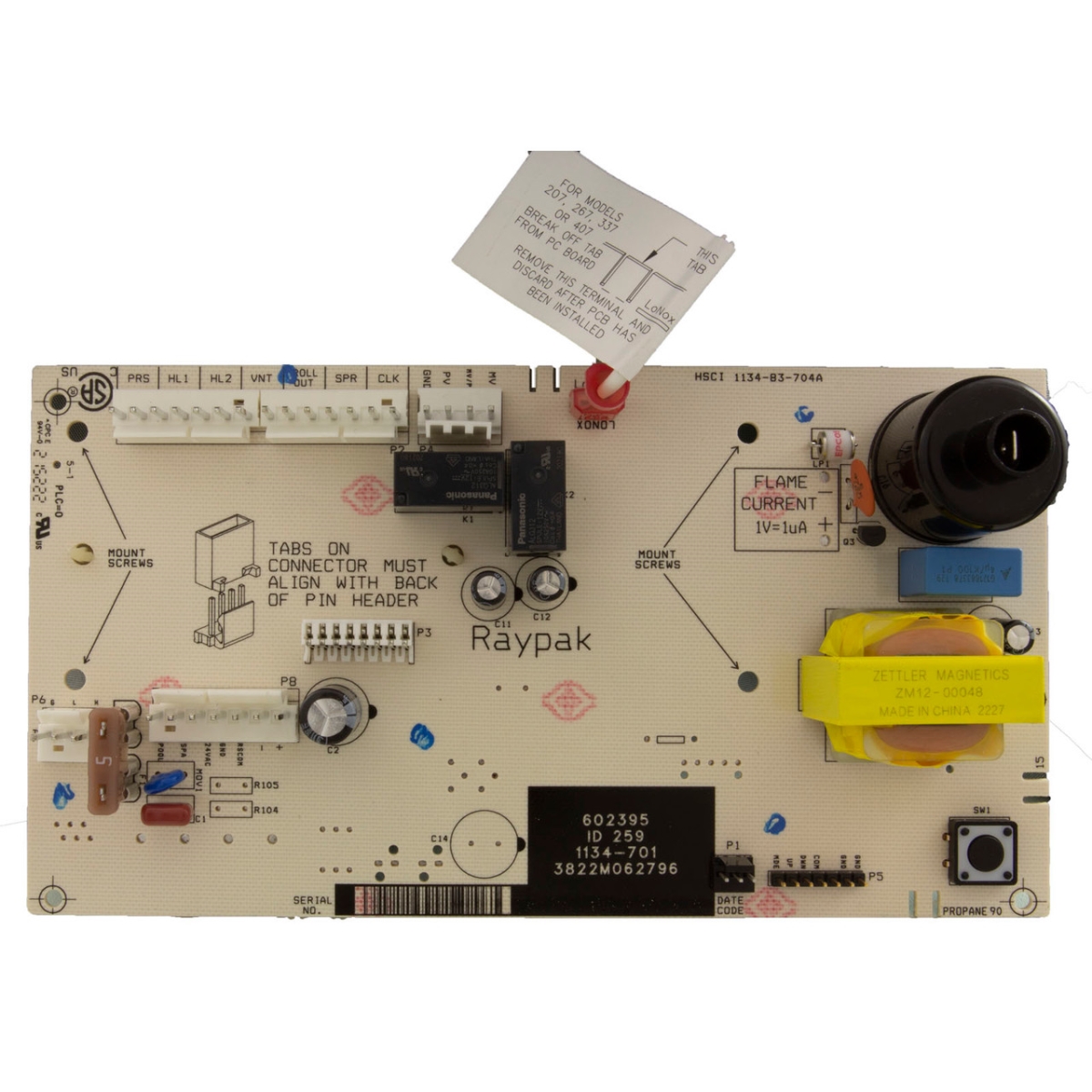 100-10000345 206A-408A 3 Wire PCB Controller IID Kit