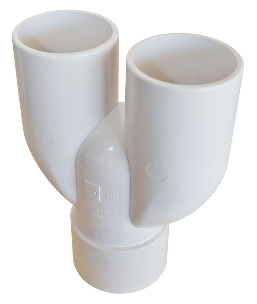 1145101 2 in. PVC Y-Pipe Fitting