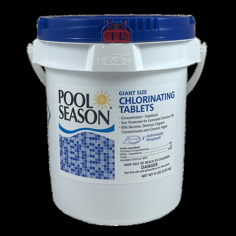 47251260 3 in. Giant Size Chlorinating Wrapped Tablets - 8 lbs - Case of 4