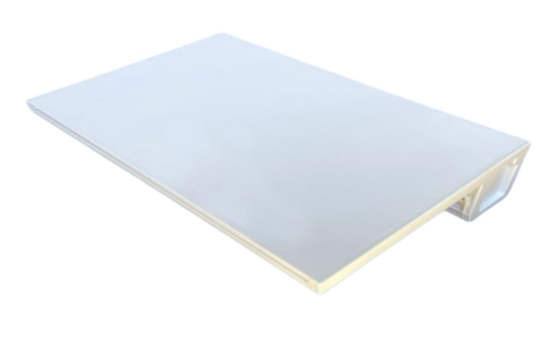 WF4806AWH 48 in. White Pool Waterfall with 6 in. Lip & Back Port