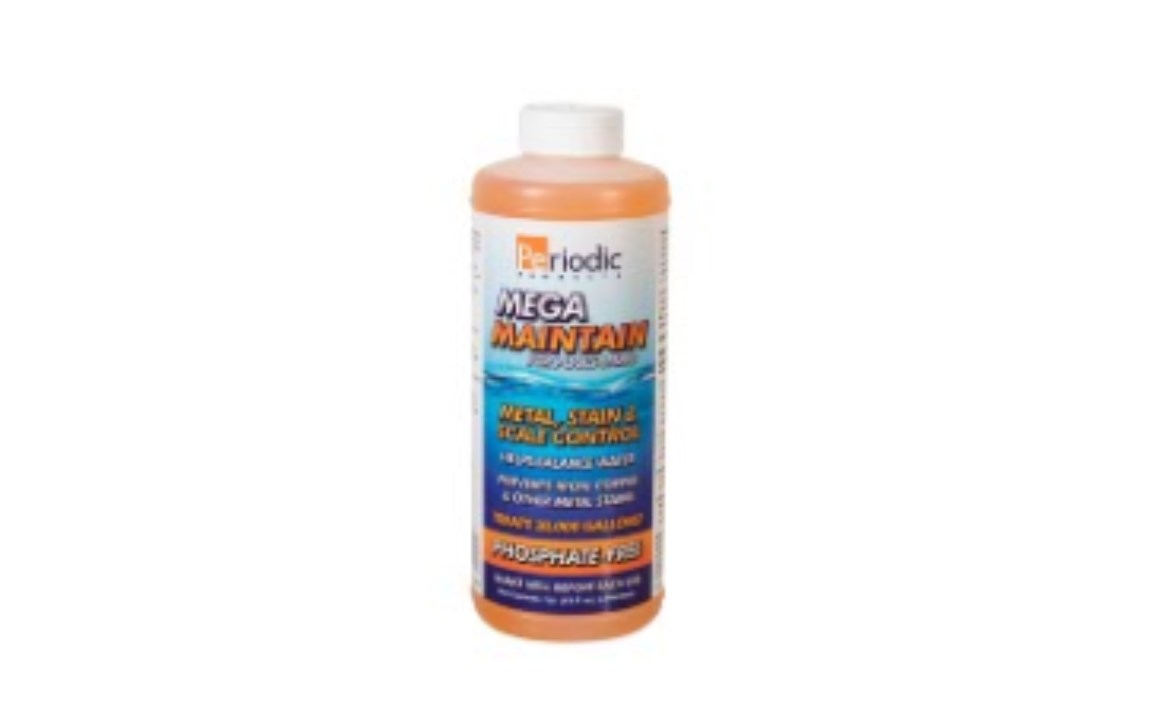 PER-ABS-1 1 qt. Stain & Scale Mega Maintain Metal Sequest Pool Chemical - 9 per Case