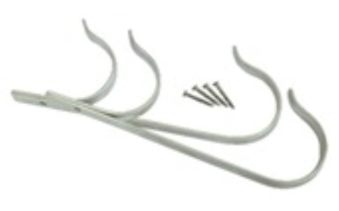 PS2018 Aluminum Pole Hanger with Screws for Pool - 2 per Pack - 12 per Case