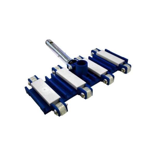 PS2058 14 in. Flex Vacuum Head with Metal Handle, White & Blue - 6 per Case