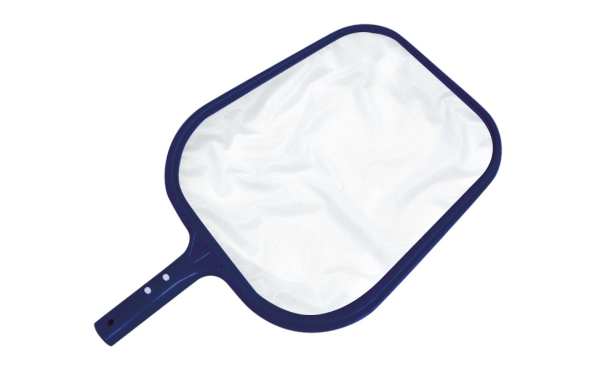 PS2006 Skimmer with Poly Frame & Fine Mesh Net for Pool, White & Blue - 12 per Case