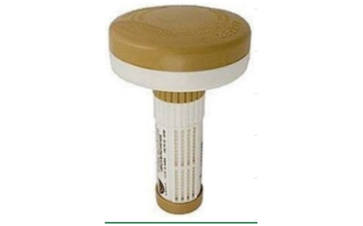 PS2057 1 in. Floating Dispenser for Spa, Beige & White - 12 per Case