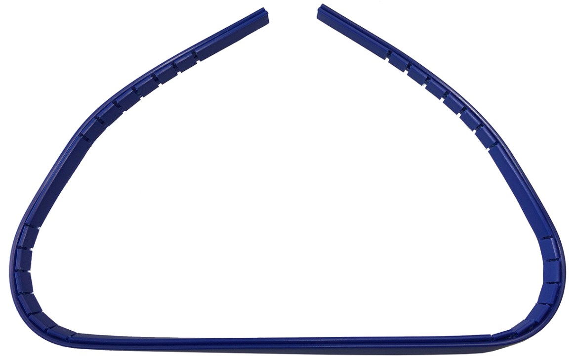 SP071BLKAAACSCP Replacement Pool Net Rim Strip for Pro Leaf Rake - 12 per Case